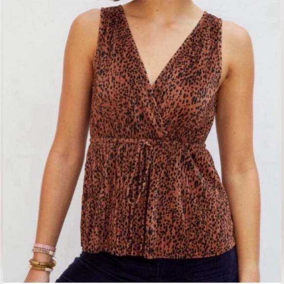 Anthropologie Alexane Babydoll Blouse Size Medium - Picture 3 of 8